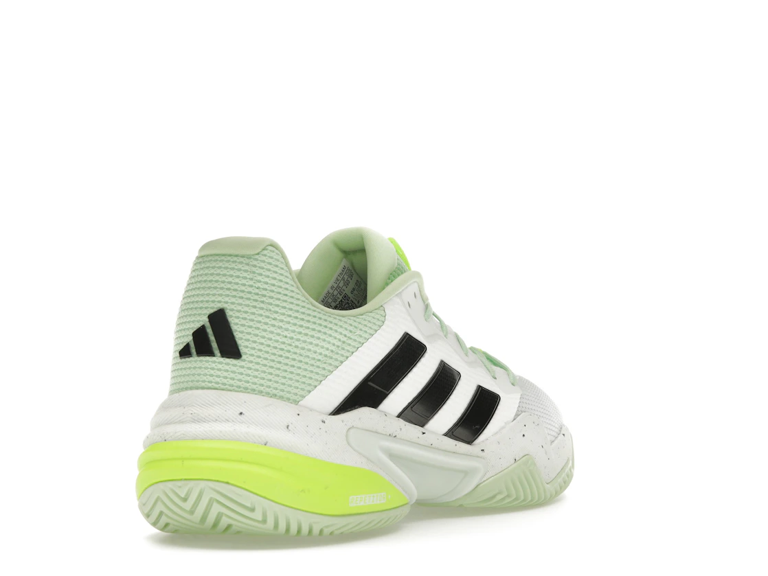 Vue 31 de adidas Barricade 13 Cloud White Core Black Semi Green Spark