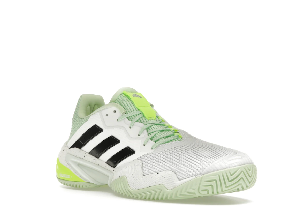 Vue 6 de adidas Barricade 13 Cloud White Core Black Semi Green Spark