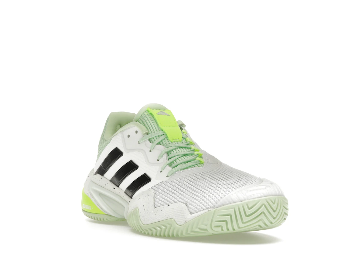 Vue 7 de adidas Barricade 13 Cloud White Core Black Semi Green Spark
