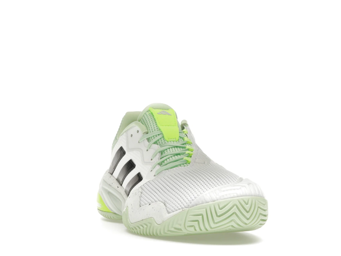 Vue 8 de adidas Barricade 13 Cloud White Core Black Semi Green Spark