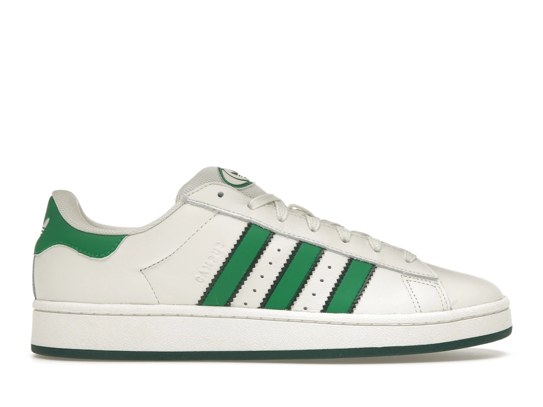 Vue 1 de adidas Campus 00s Core White Green