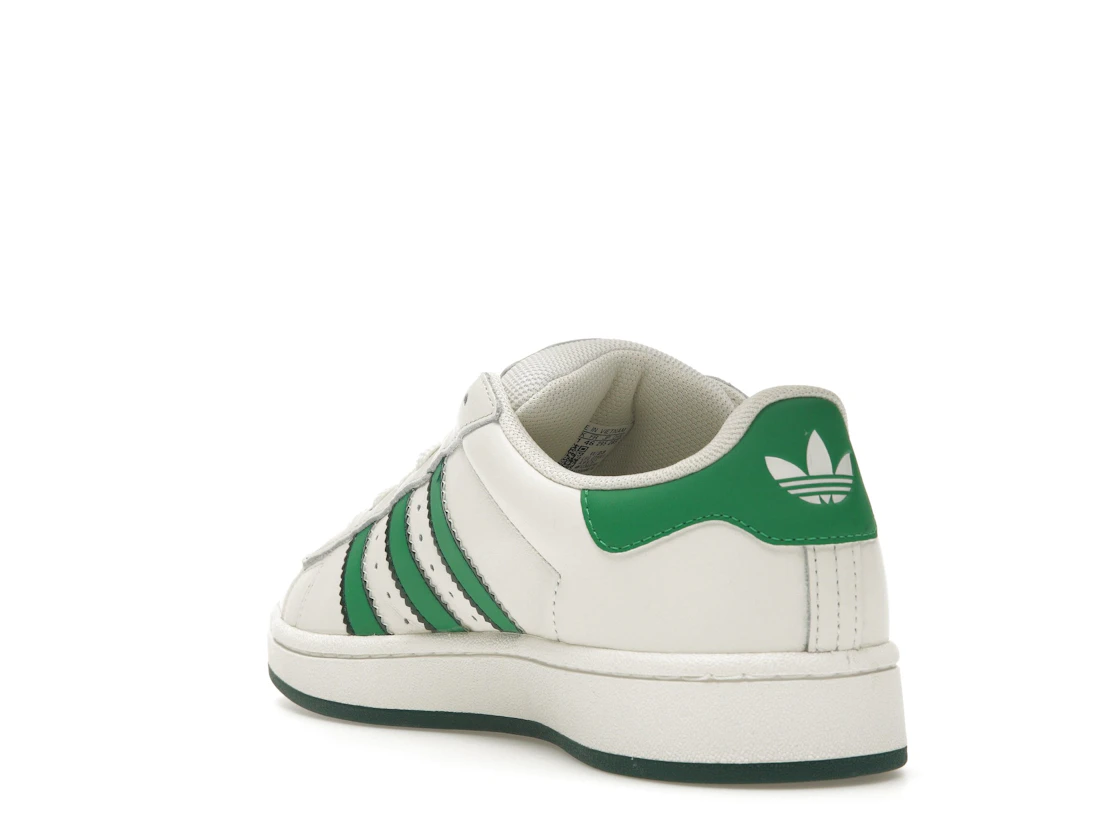Vue 25 de adidas Campus 00s Core White Green