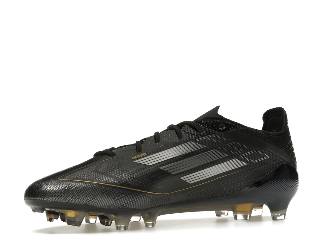 Vue 16 de adidas F50 Elite FG Core Black Iron Metallic Gold Metallic