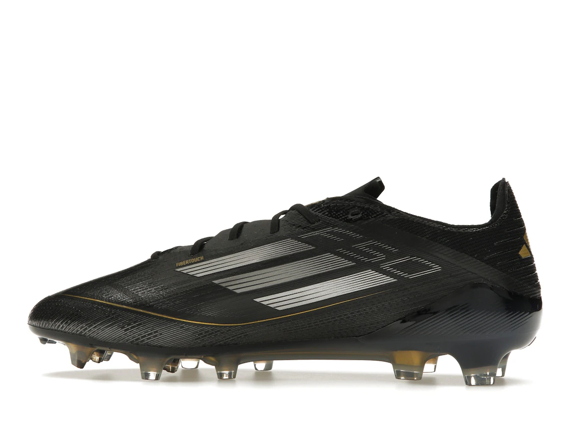 Vue 20 de adidas F50 Elite FG Core Black Iron Metallic Gold Metallic
