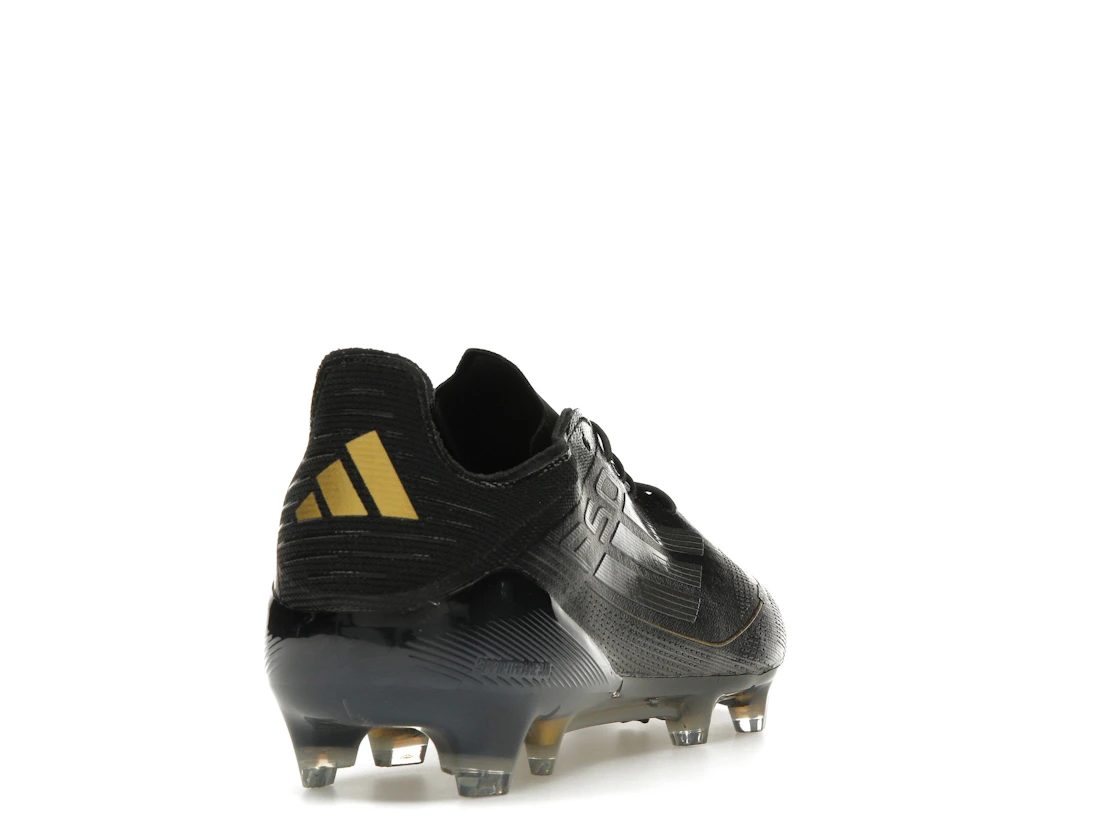 Vue 30 de adidas F50 Elite FG Core Black Iron Metallic Gold Metallic