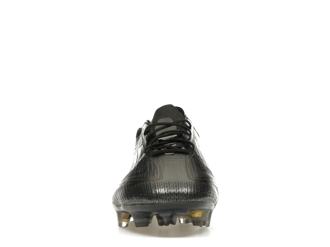 Vue 10 de adidas F50 Elite FG Core Black Iron Metallic Gold Metallic
