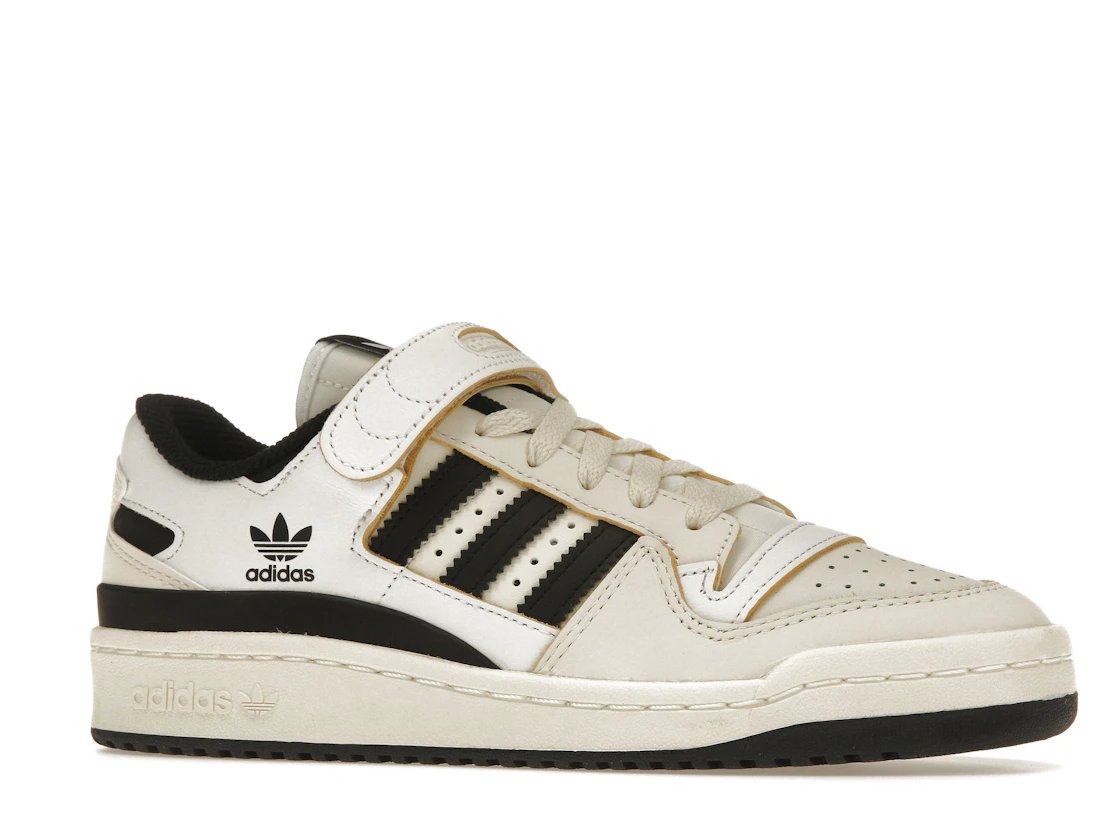Vue 3 de adidas Forum 84 Low Off White Core Black Footwear White 