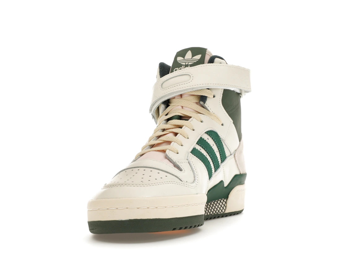 Vue 12 de adidas Forum 84 Off White Team Dark Green