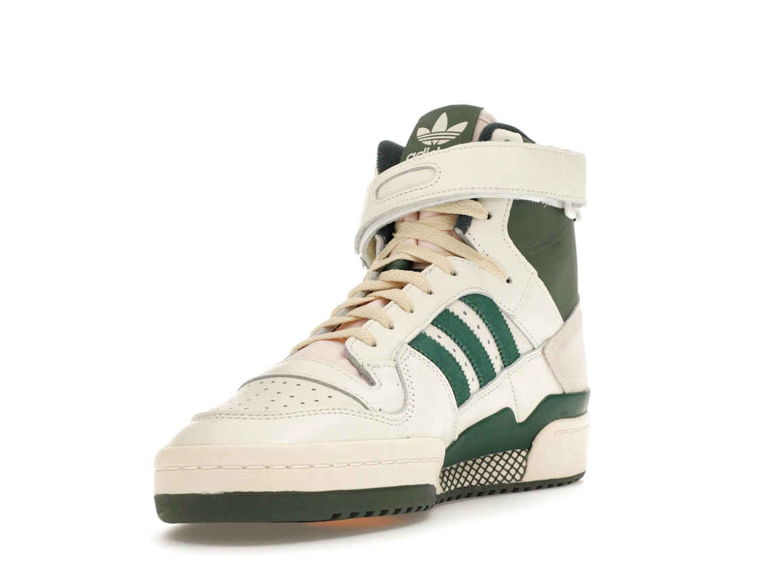 Vue 13 de adidas Forum 84 Off White Team Dark Green