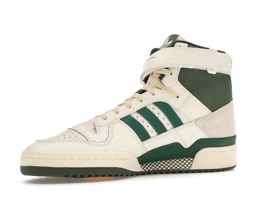 Vue 16 de adidas Forum 84 Off White Team Dark Green