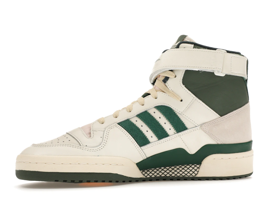 Vue 17 de adidas Forum 84 Off White Team Dark Green