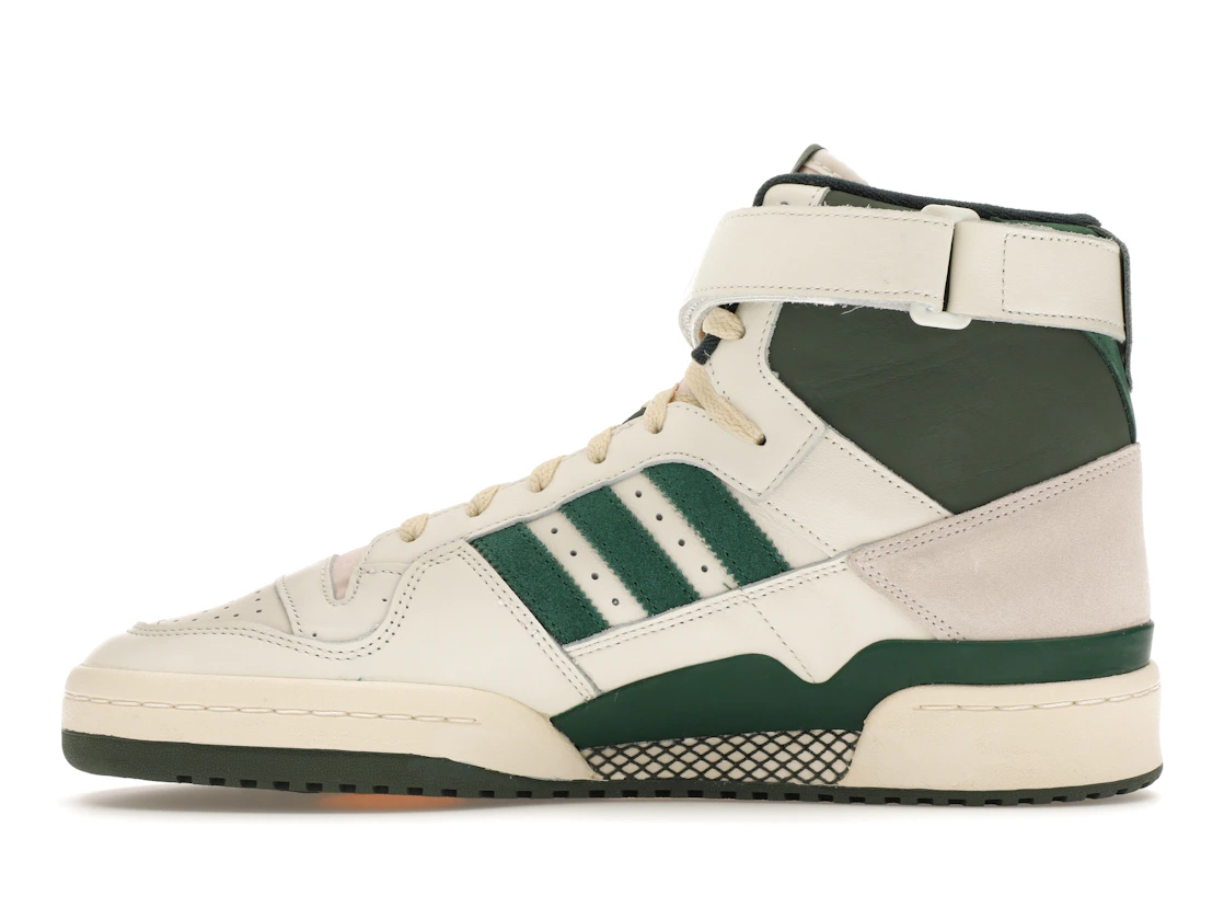 Vue 19 de adidas Forum 84 Off White Team Dark Green