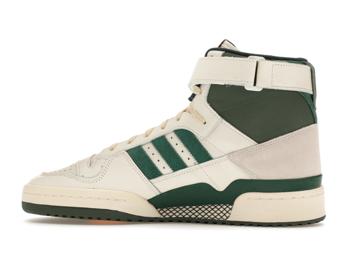 Vue 20 de adidas Forum 84 Off White Team Dark Green