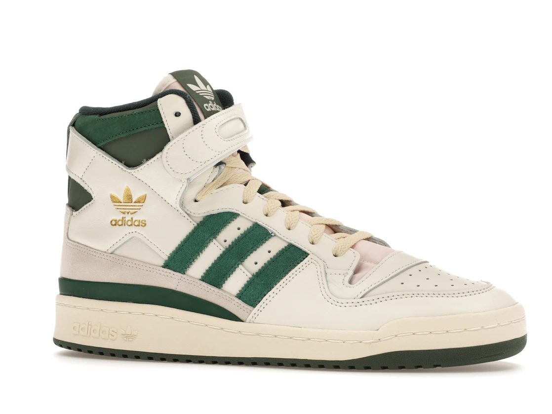 Vue 3 de adidas Forum 84 Off White Team Dark Green