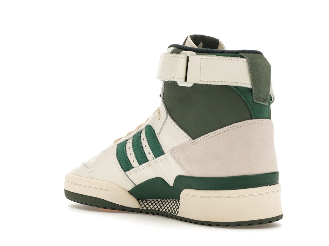 Vue 24 de adidas Forum 84 Off White Team Dark Green