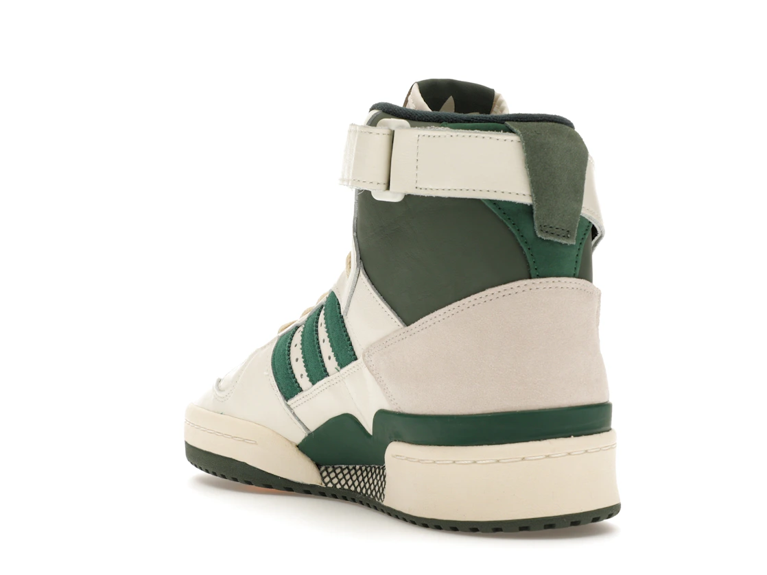 Vue 25 de adidas Forum 84 Off White Team Dark Green
