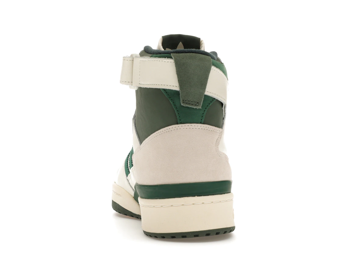 Vue 27 de adidas Forum 84 Off White Team Dark Green