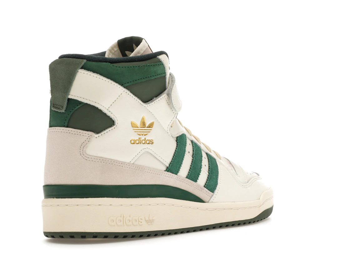 Vue 32 de adidas Forum 84 Off White Team Dark Green