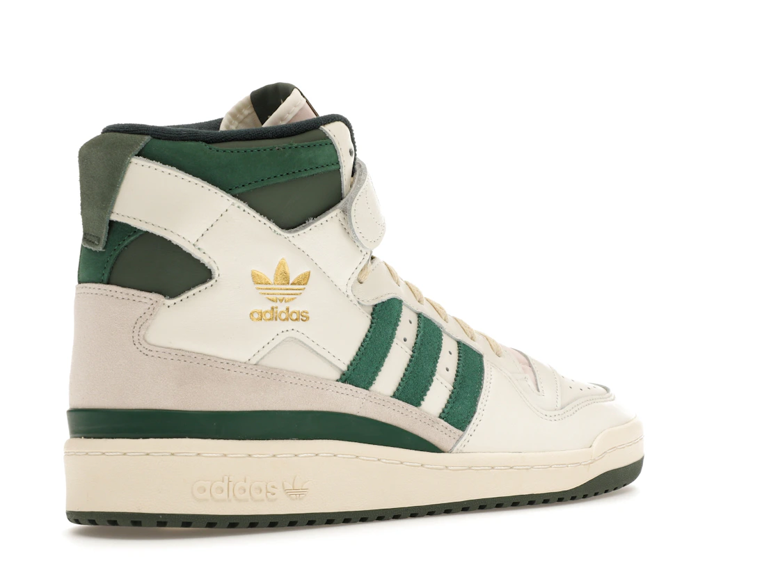 Vue 33 de adidas Forum 84 Off White Team Dark Green
