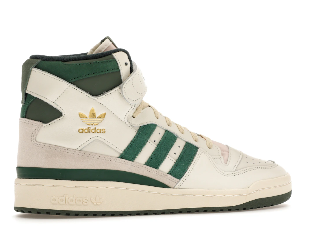 Vue 35 de adidas Forum 84 Off White Team Dark Green