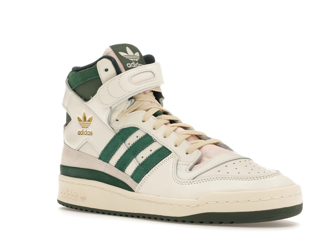 Vue 5 de adidas Forum 84 Off White Team Dark Green