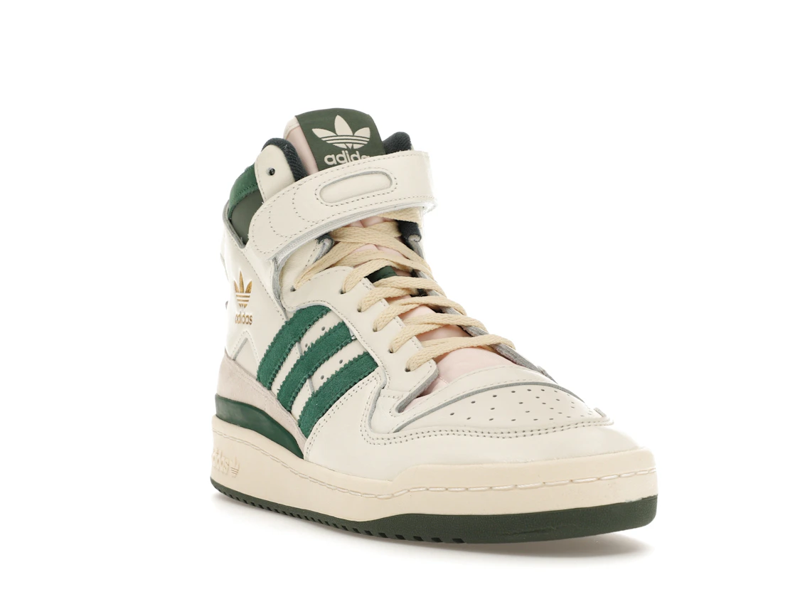 Vue 7 de adidas Forum 84 Off White Team Dark Green