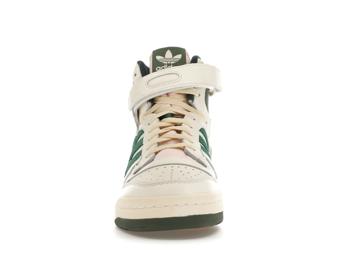 Vue 10 de adidas Forum 84 Off White Team Dark Green