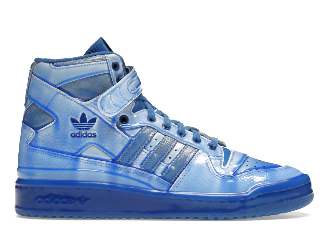 Vue 1 de adidas Forum Hi Jeremy Scott Dipped Blue
