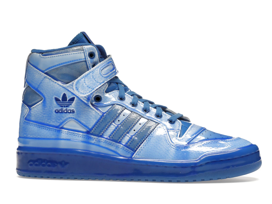 Vue 2 de adidas Forum Hi Jeremy Scott Dipped Blue