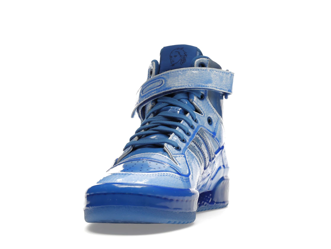 Vue 12 de adidas Forum Hi Jeremy Scott Dipped Blue