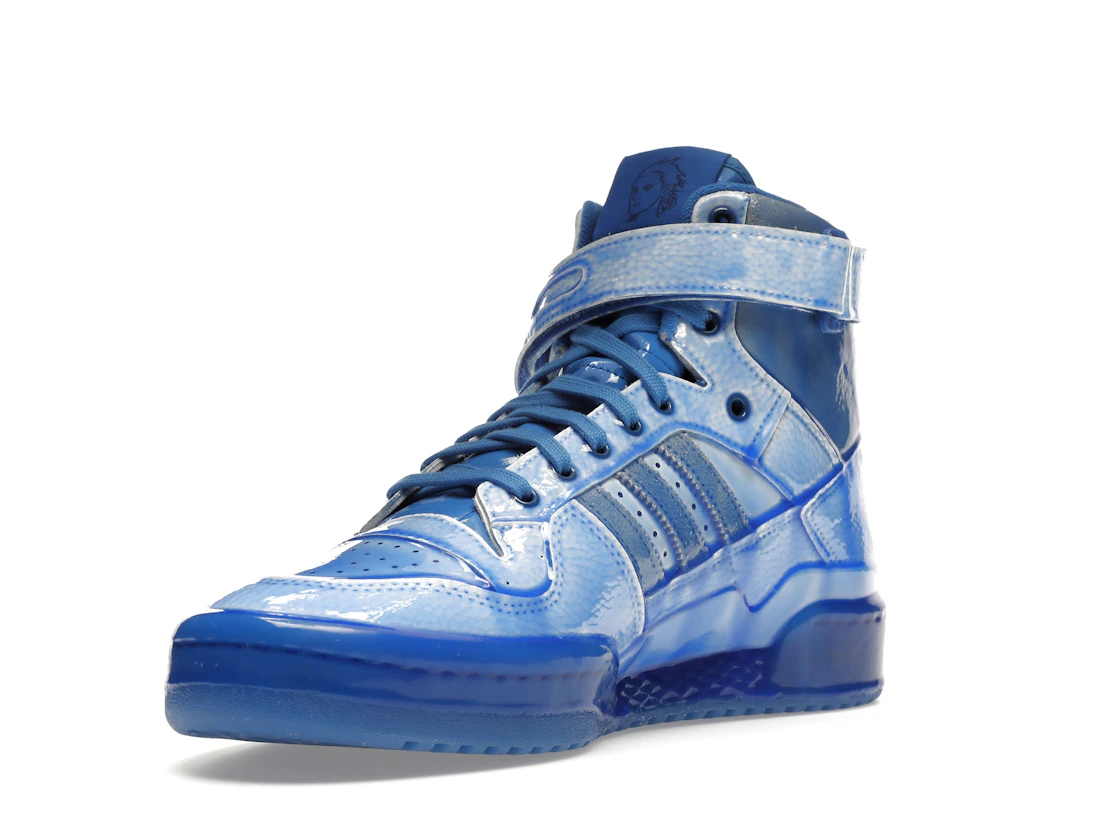 Vue 14 de adidas Forum Hi Jeremy Scott Dipped Blue
