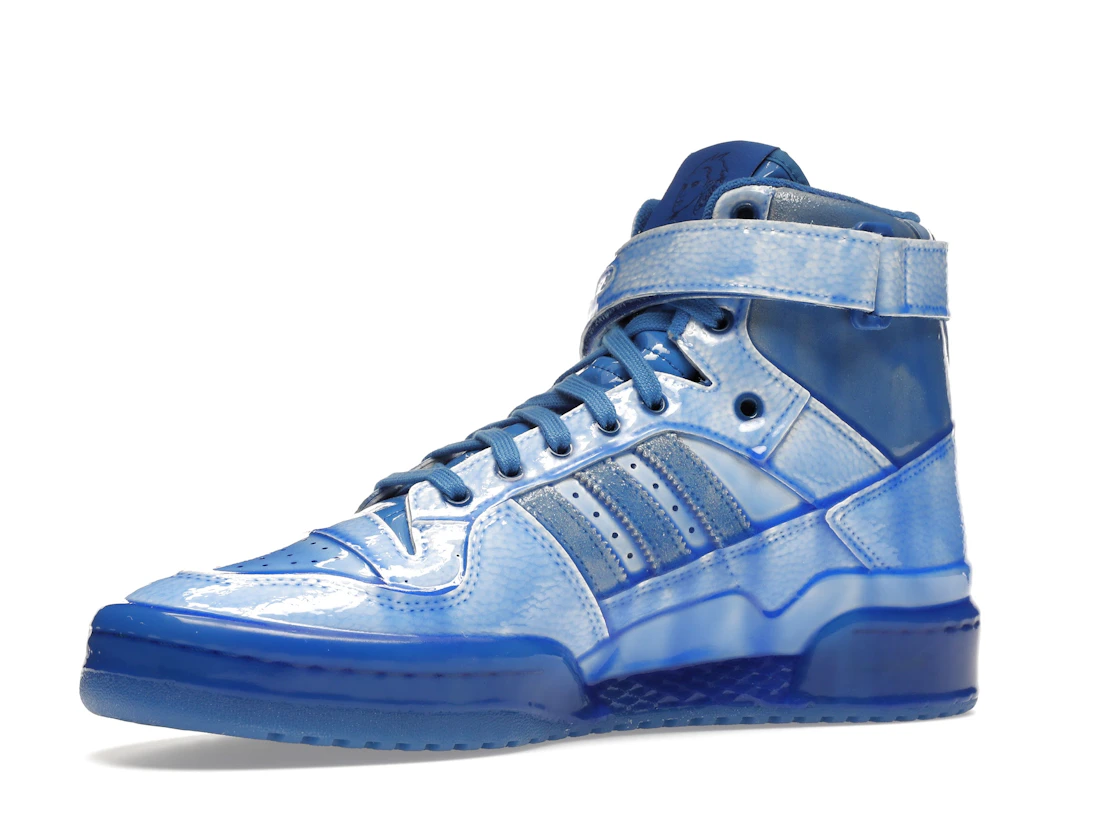 Vue 16 de adidas Forum Hi Jeremy Scott Dipped Blue