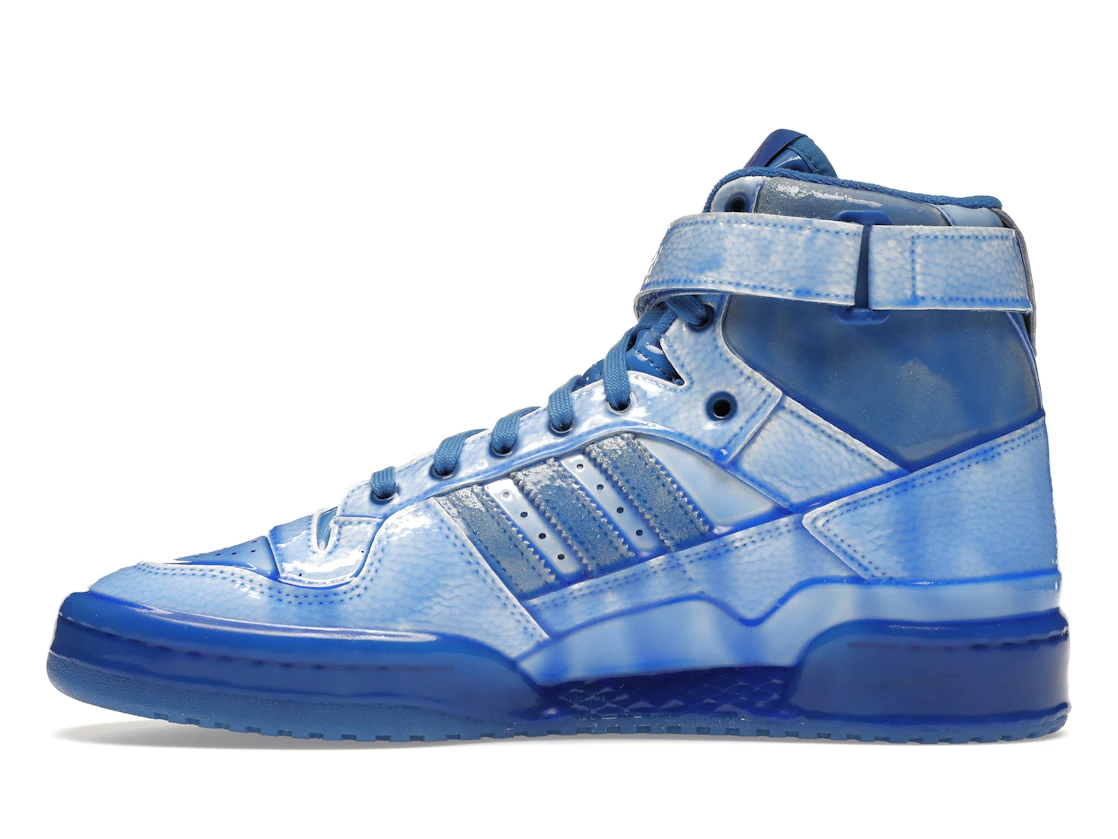 Vue 19 de adidas Forum Hi Jeremy Scott Dipped Blue