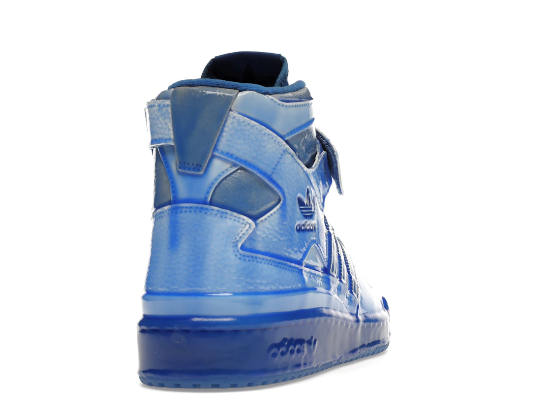 Vue 30 de adidas Forum Hi Jeremy Scott Dipped Blue