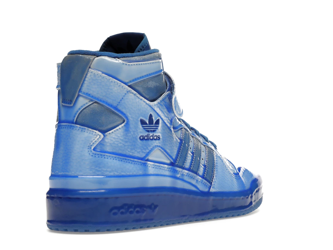 Vue 32 de adidas Forum Hi Jeremy Scott Dipped Blue