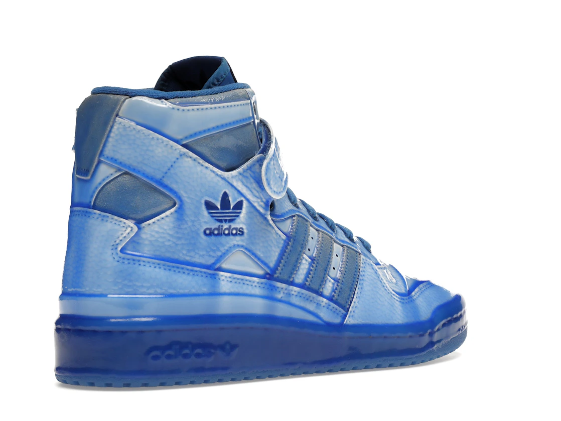 Vue 33 de adidas Forum Hi Jeremy Scott Dipped Blue