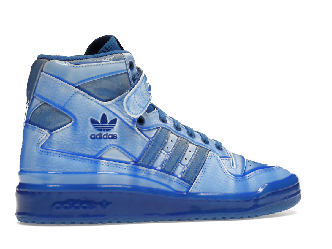Vue 35 de adidas Forum Hi Jeremy Scott Dipped Blue