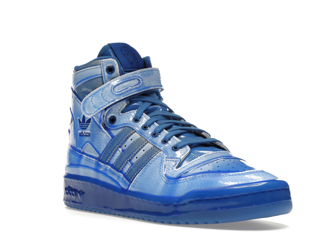 Vue 6 de adidas Forum Hi Jeremy Scott Dipped Blue