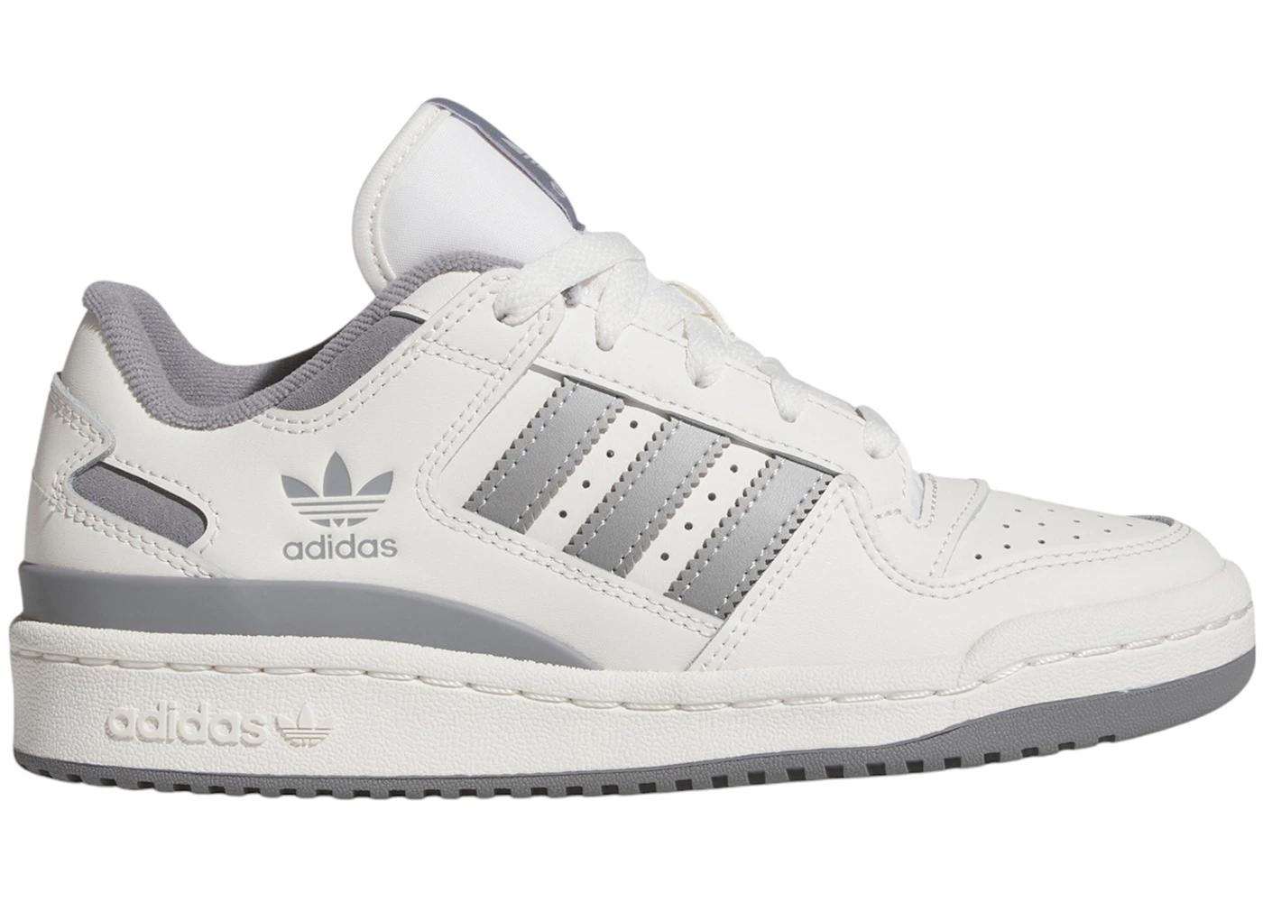 adidas Forum Low CL Cloud White Grey Three Grey Two (GS)