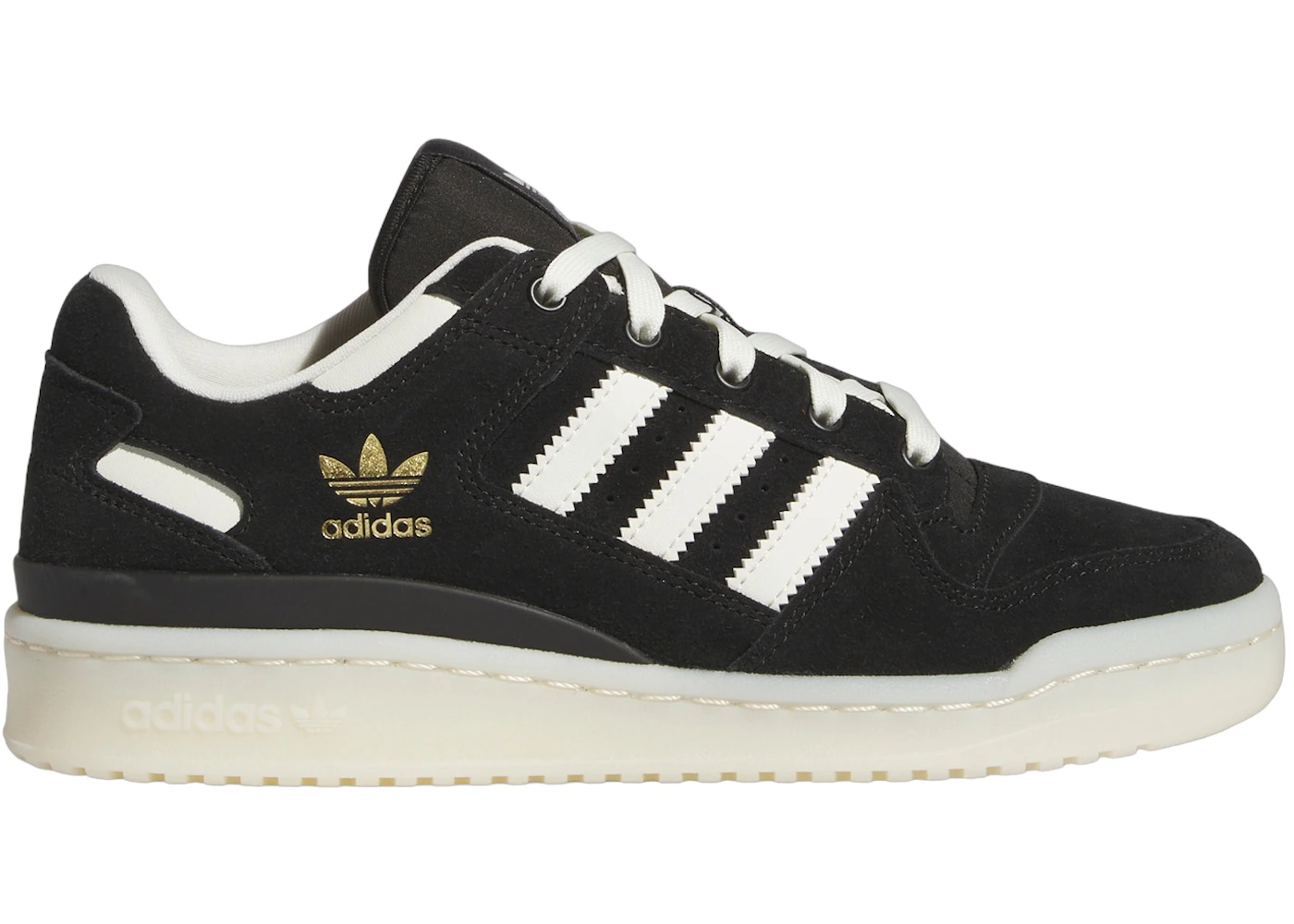 adidas Forum Low CL Core Black Ivory Sand Strata 