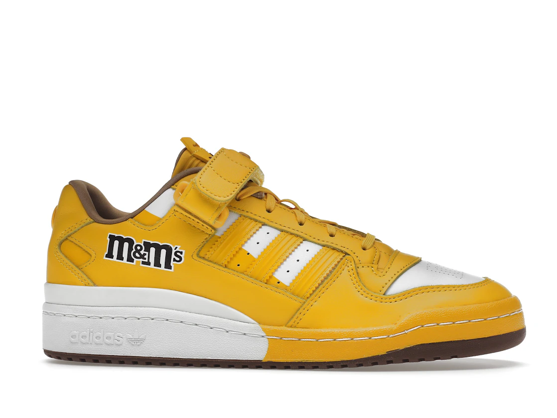 Vue 2 de adidas Forum Low M&M's Yellow White
