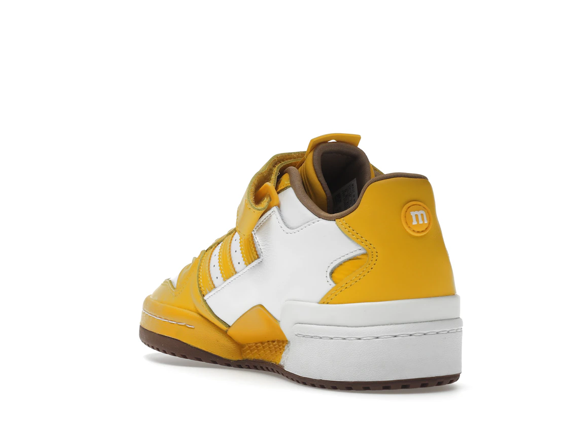 Vue 25 de adidas Forum Low M&M's Yellow White
