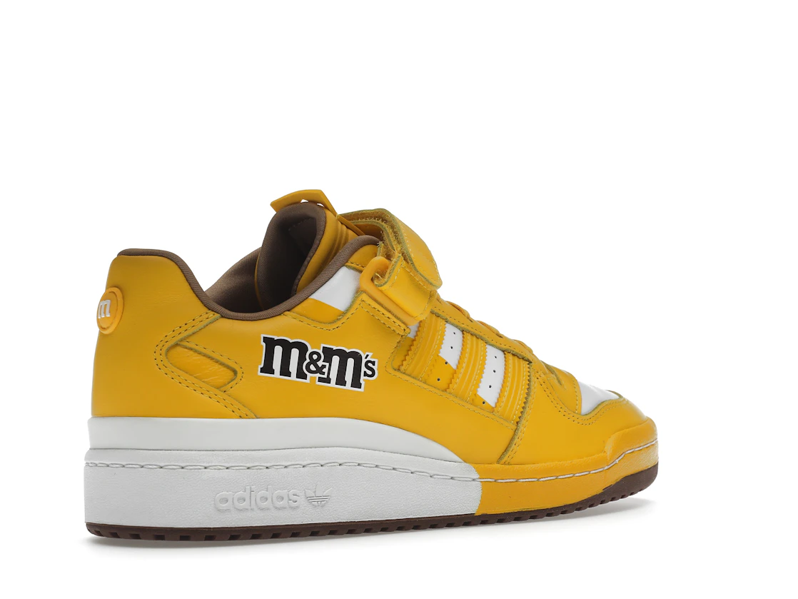 Vue 33 de adidas Forum Low M&M's Yellow White