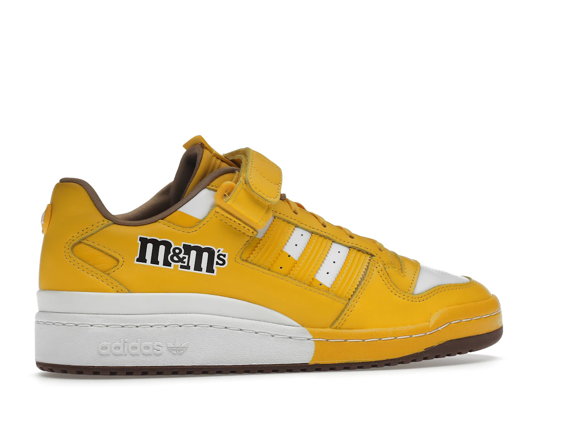 Vue 35 de adidas Forum Low M&M's Yellow White