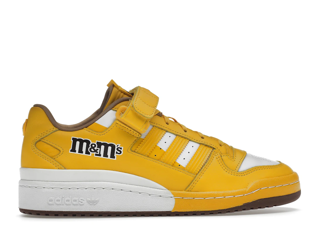 Vue 36 de adidas Forum Low M&M's Yellow White