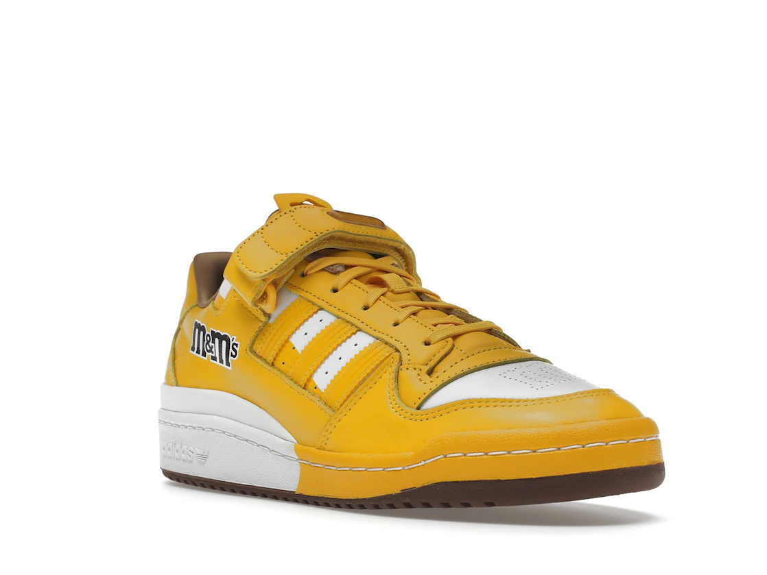 Vue 6 de adidas Forum Low M&M's Yellow White