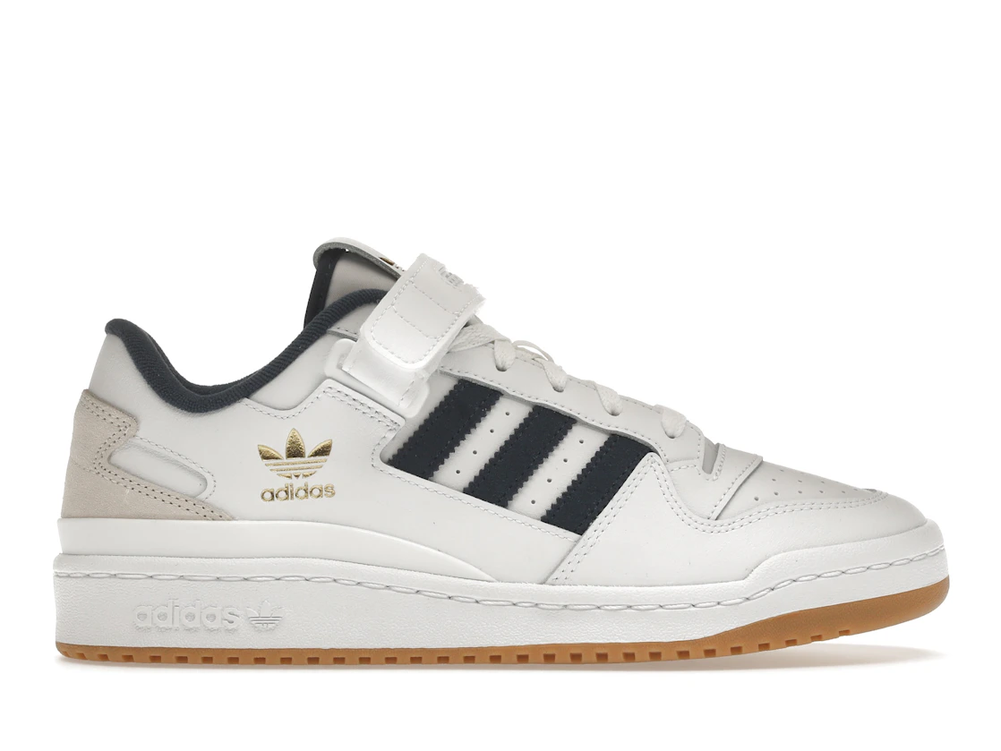 Vue 1 de adidas Forum Low White Navy Gum