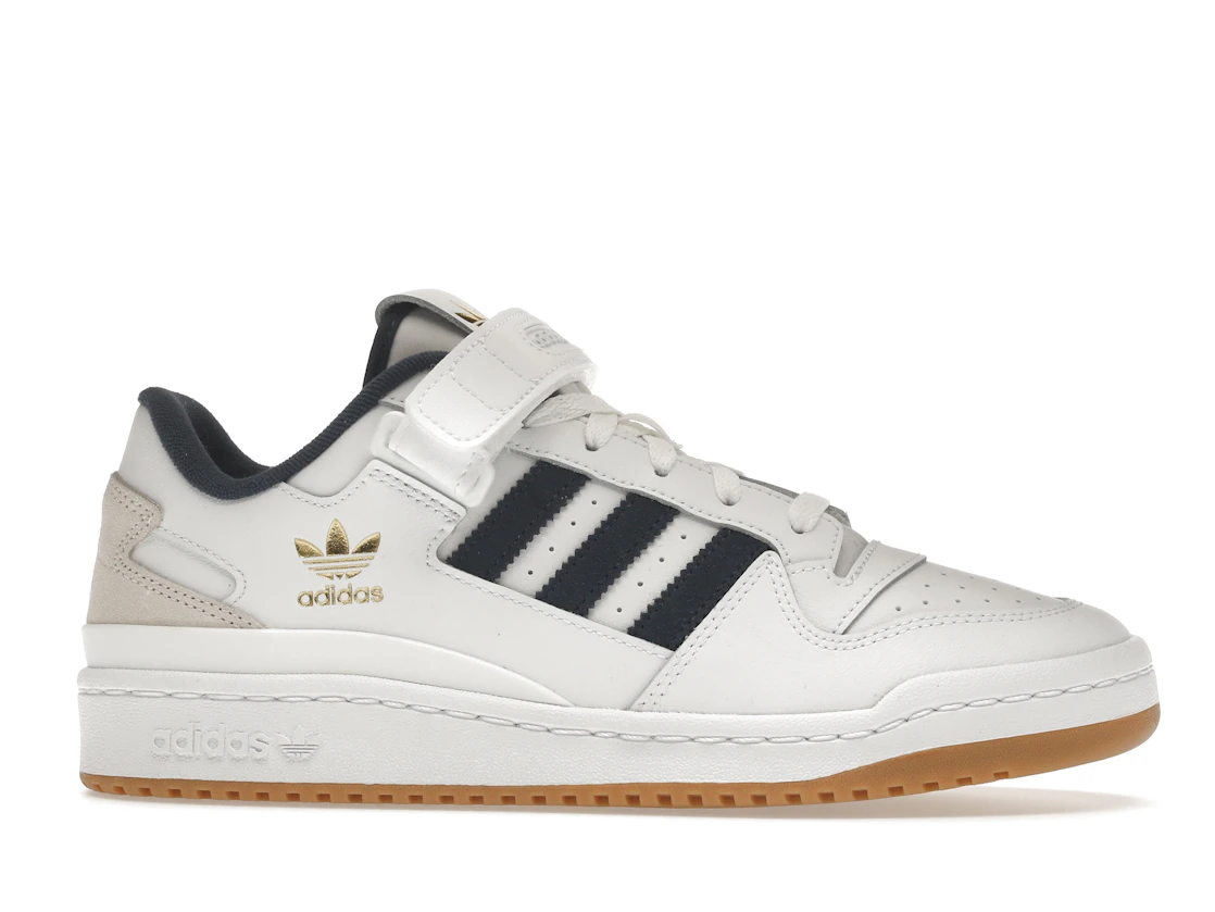 Vue 2 de adidas Forum Low White Navy Gum