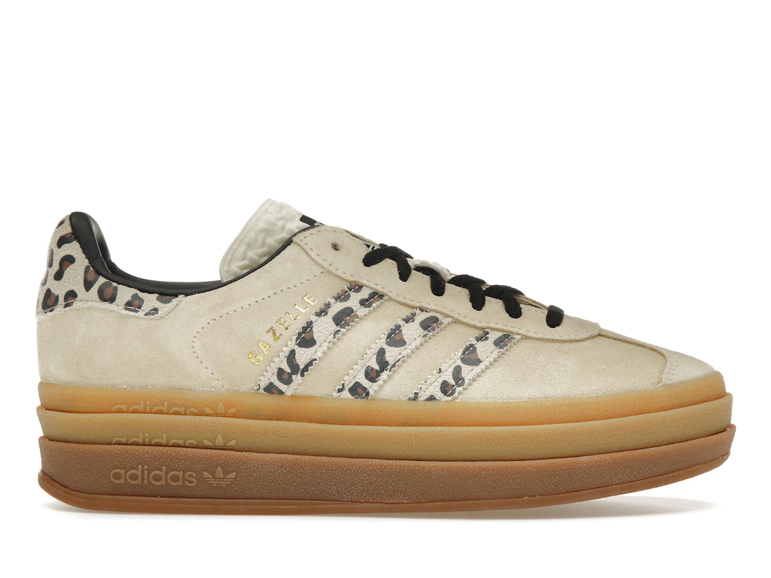 Vue 1 de adidas Gazelle Bold Cream Black Leopard 
