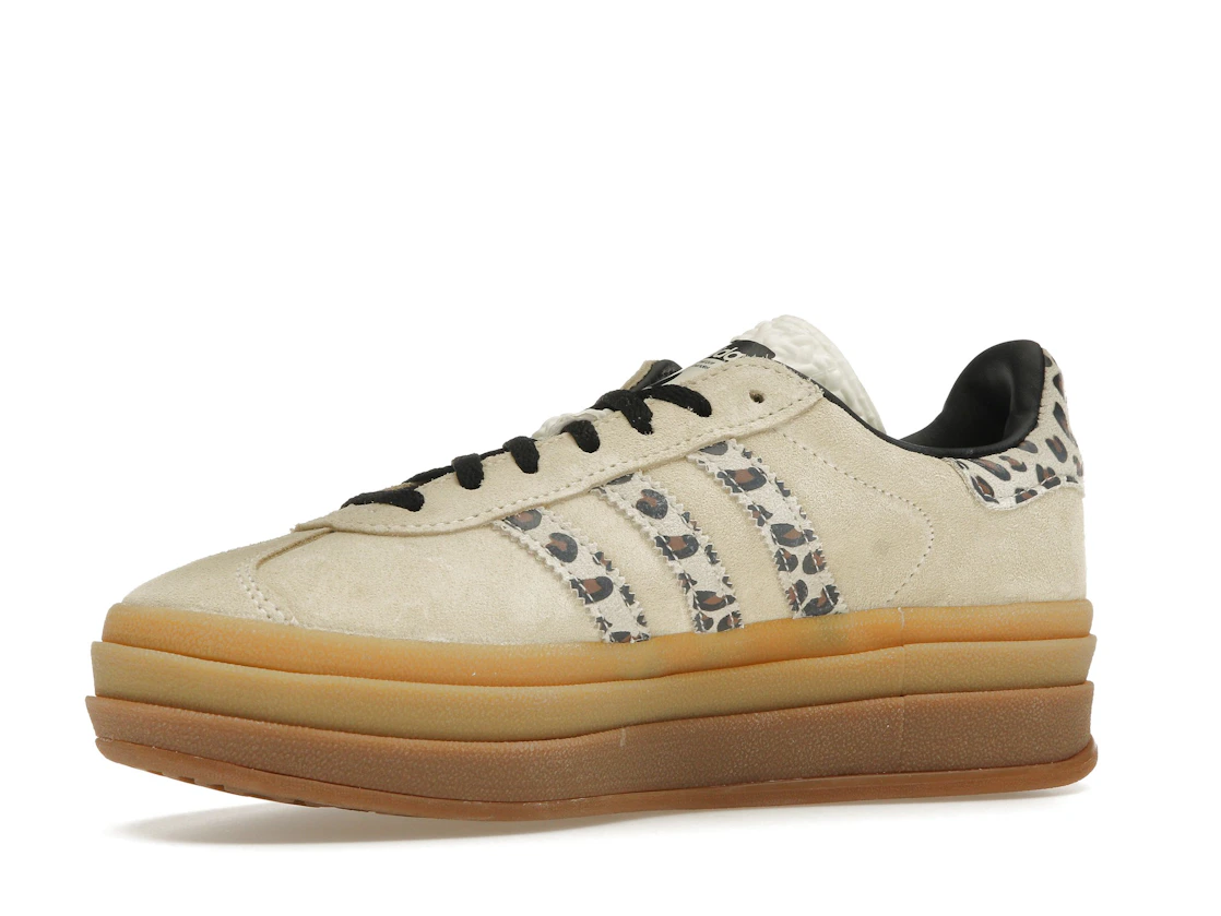 Vue 16 de adidas Gazelle Bold Cream Black Leopard 